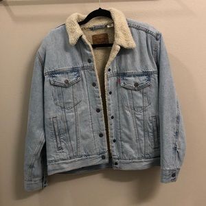 Levi’s Sherpa jean coat